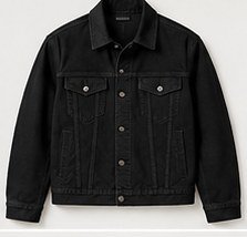 Black Denim Jacket — Demo