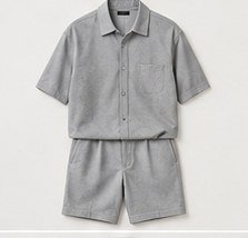 Grey Summer Co-ord — Demo
