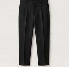 Black Essential Trousers — Demo