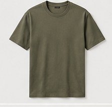 Olive Cotton T-Shirt — Demo